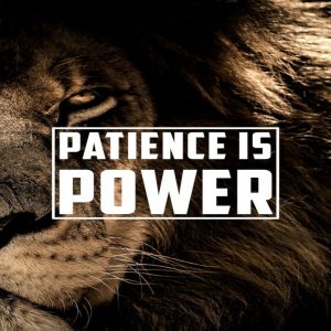 patience is power