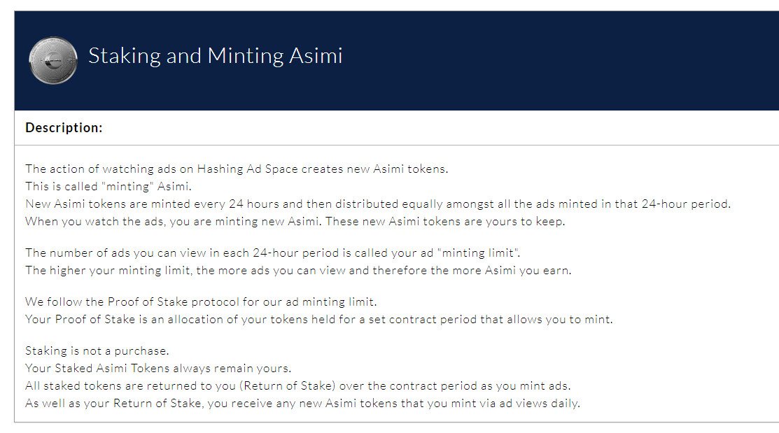 Hashing Advertisement! With Own Coin! Token of Advertise! Unqiue Chance! Airdrop Deluxe! Drops each day! Watch ADS! 1